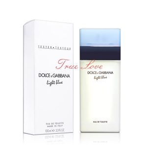 dolce & gabbana d&g light blue 淺藍女性淡香水 100ml tester 環保包裝