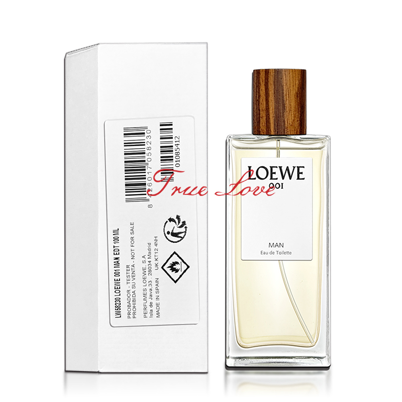 羅威 loewe 001 man 男性淡香水 tester 100ml