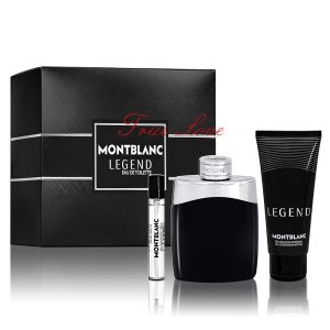 萬寶龍 montblanc 傳奇經典男性淡香水禮盒(淡香水100ml+鬍後乳100ml+沐浴精100ml)