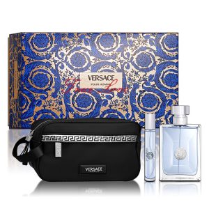 versace 凡賽斯 同名經典男性香氛禮盒(淡香水100ml+隨身瓶5ml+兩用沐浴精150ml) (複製)