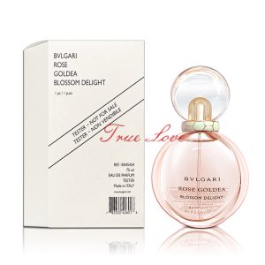 bvlgari 寶格麗 歡沁玫香女性淡香精 75ml tester 環保包裝