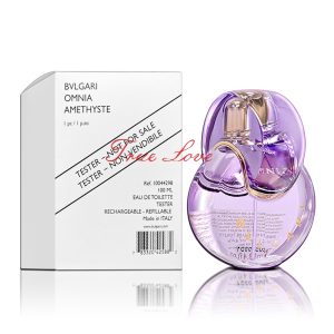 bvlgari 寶格麗 omnia amethyste 紫水晶女性淡香水 100ml tester 環保包裝